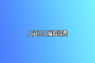 上海少儿编程收费 