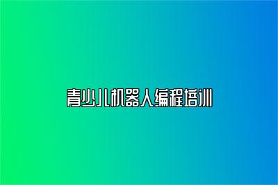 青少儿机器人编程培训